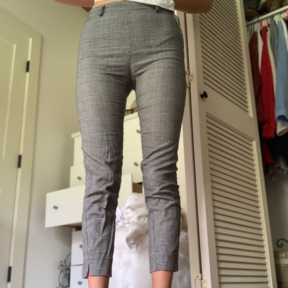 Plaid pants